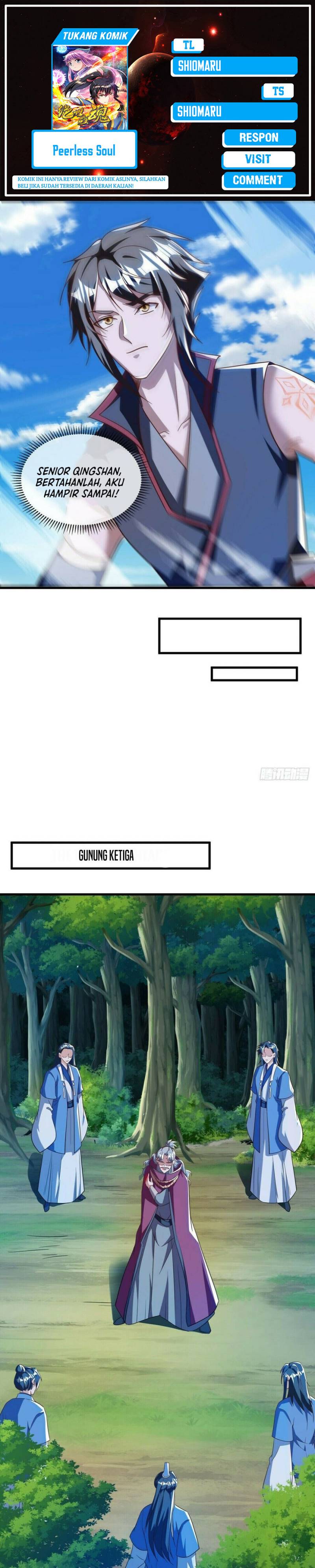 Peerless Soul Chapter 628 Bahasa Indonesia